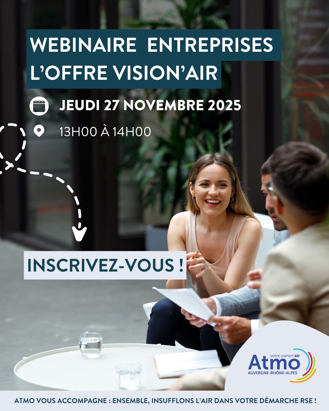 Webinaire entreprises - offre Vision'Air
