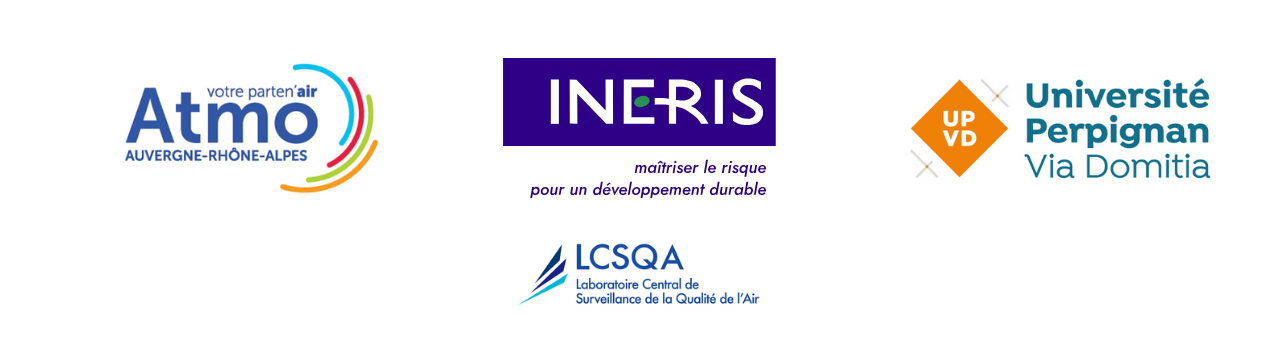 Partenaires PFAhiSTORY Atmo, INERIS, Université de Perpignan, LCSQA
