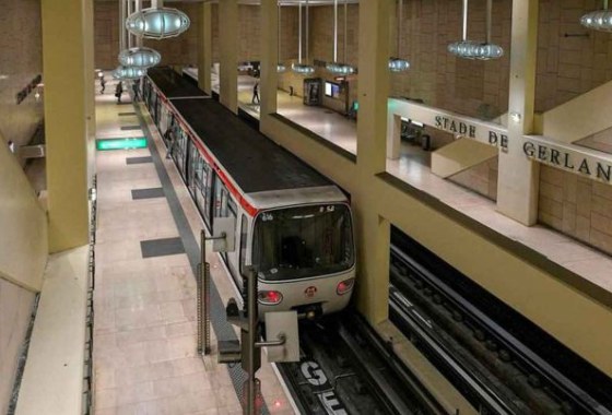 Station de métro - Lyon - Stade de Gerland