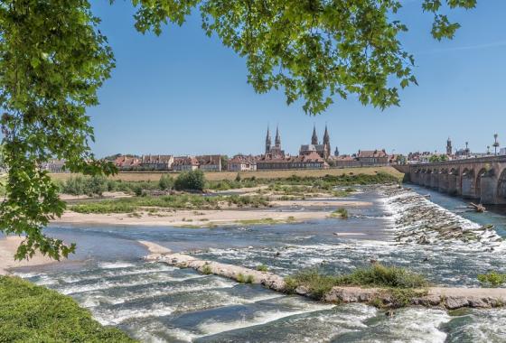 Ville de Moulins dans l'Allier 