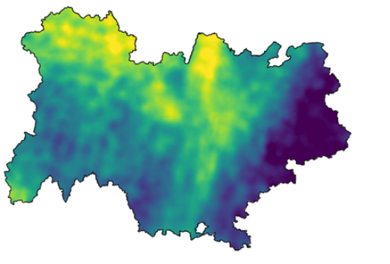 Données satellites Ammoniac 