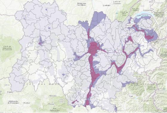 Carte des enjeux sanitaires