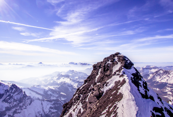 Alpes enneigées