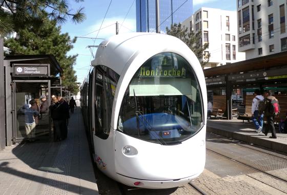Tramway T1 Lyon Gare Part-Dieu