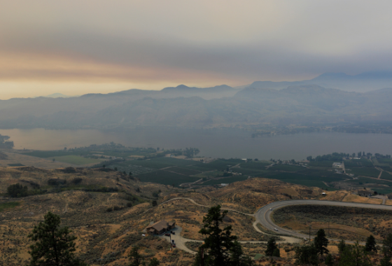 Fumées incendies Canada