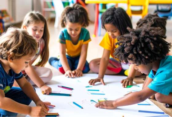Enfant école air intérieur