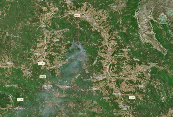 Incendie Drôme