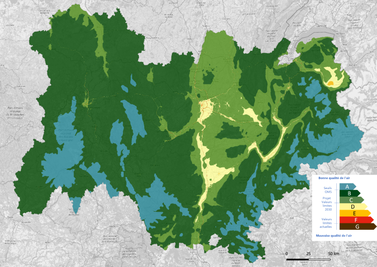 Carte Stratégique Air Auvergne-Rhône-Alpes