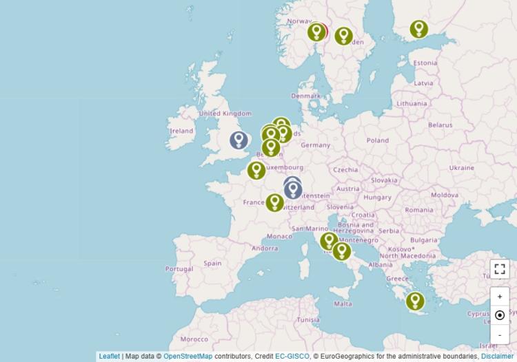 Carte partenaires Risk'Adapt
