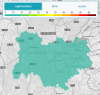 Carte régionale des particules PM10 de jeudi 29 mars 23