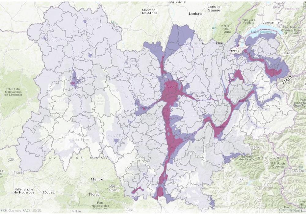 Carte des enjeux sanitaires