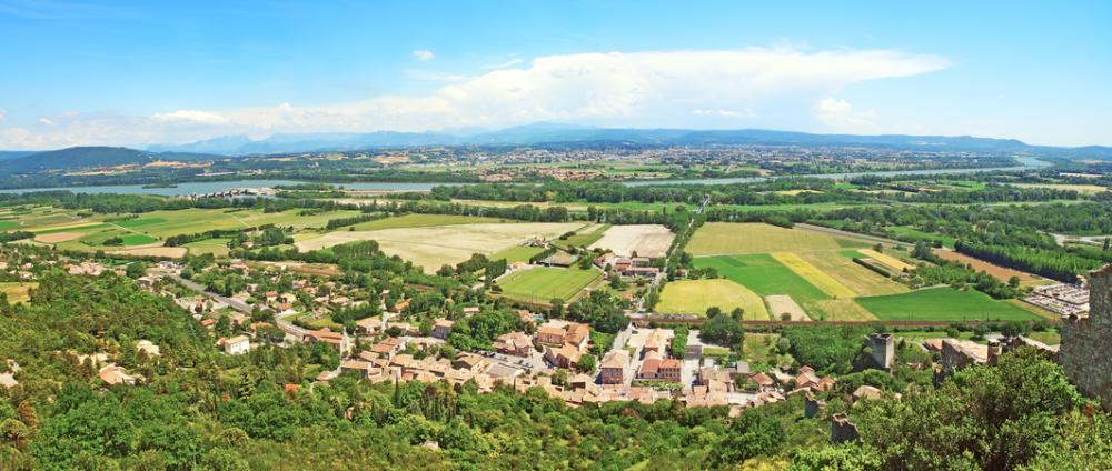 Vallée du Rhône - Montélimar - Paysage Auvergne-Rhône-Alpes