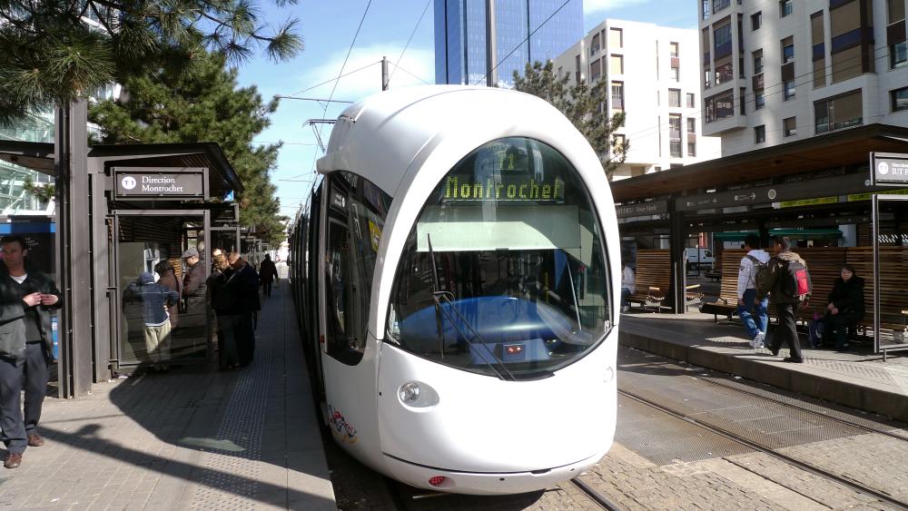 Tramway T1 Lyon Gare Part-Dieu
