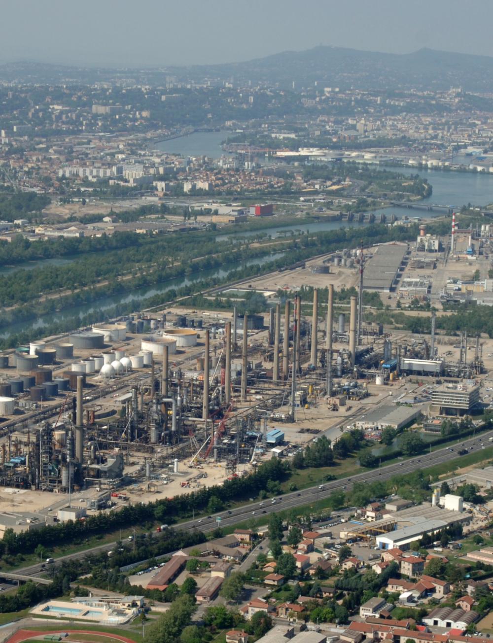 Raffinerie TOTAL Energies à Feyzin