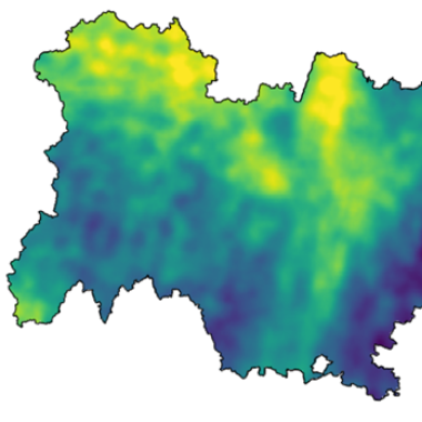 Données satellites Ammoniac 