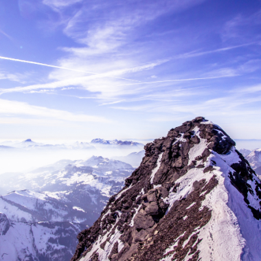 Alpes enneigées