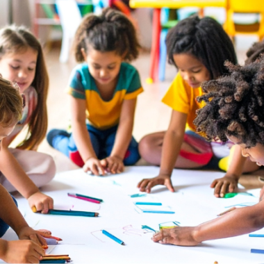 Enfant école air intérieur